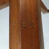 Vintage wooden parrot coat rack
