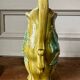 Vase art nouveau en barbotine estampillé