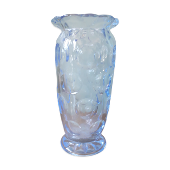 Vintage jelly glass vase