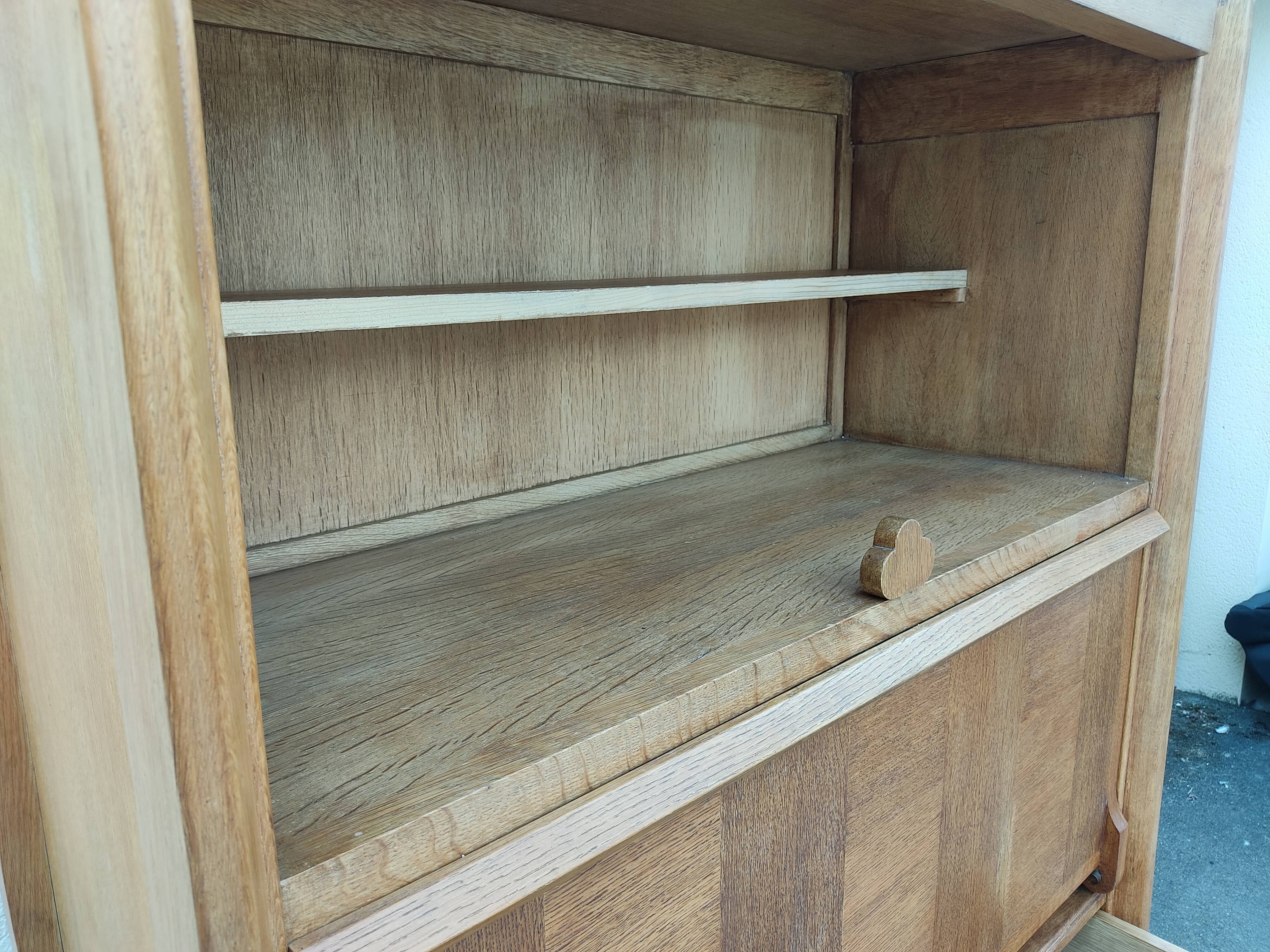 Guillerme and Chambron cabinet with ceramic handles