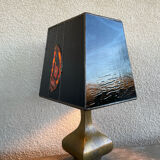 Vintage desklamp in brass and agate, 1970