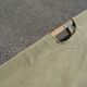 Khaki military camp bed