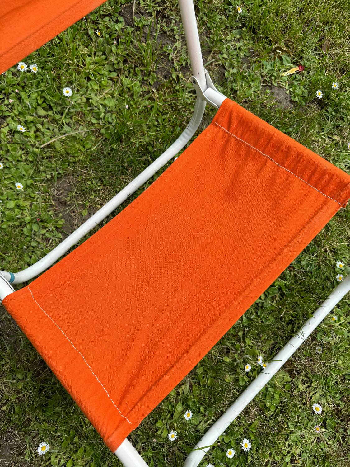Vintage folding camping chair