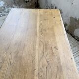Oak desk with spindle legs, 1950s