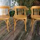 Light beech Baumann armchair