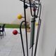 Vintage wardrobe year 50 60 wooden balls design