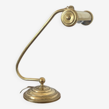 Solid brass notary lamp