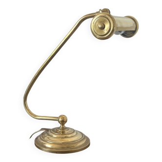 Solid brass notary lamp