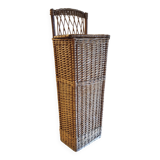 Wicker bread bin - mid-20th century