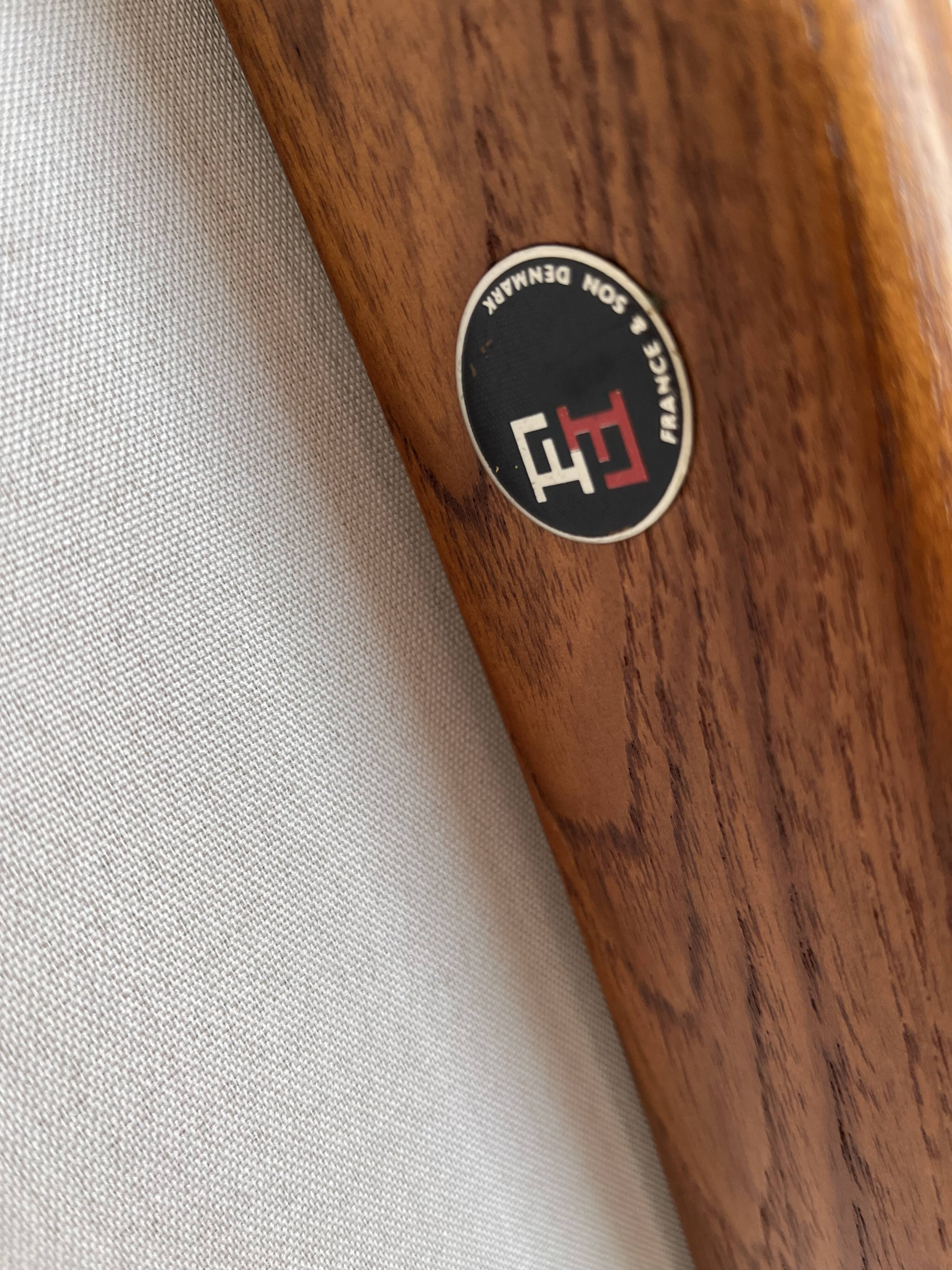 Fauteuil Fd125 par Tove & Edvard Kindt-Larsen pour France & Son, 1960