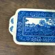Rectangular cake dish Villeroy and Boch Rusticana blue