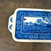 Rectangular cake dish Villeroy and Boch Rusticana blue
