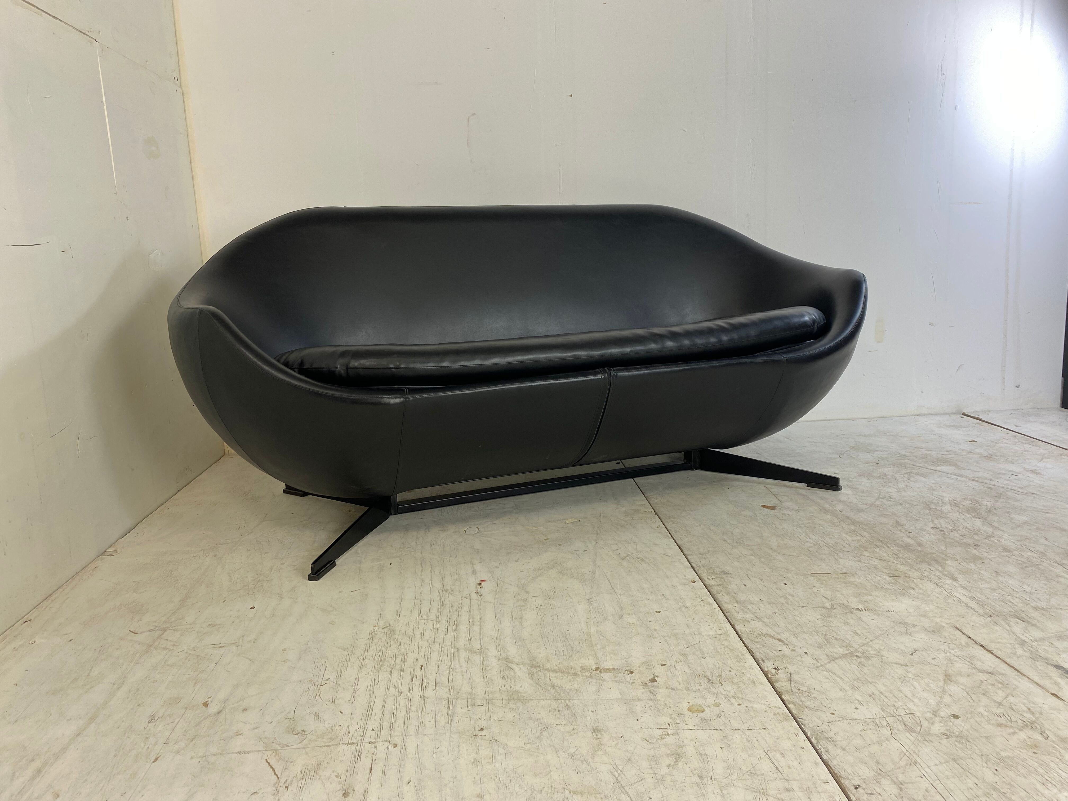 Mid-Century Space Age Sofa by Pierre Guariche for Meurop, 1960s