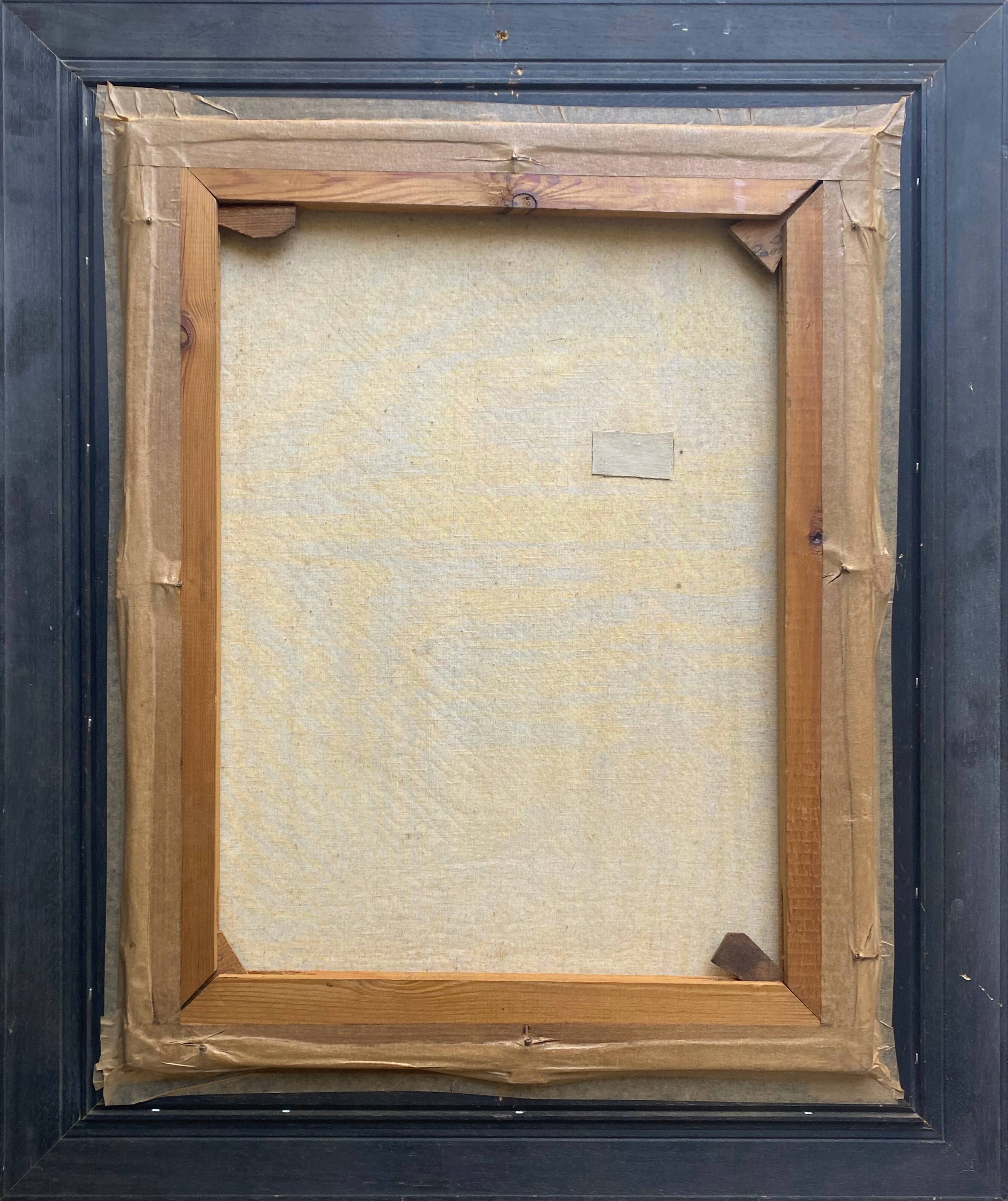 Painting "Orientalist Landscape" by Ch. L. Smets, frame