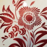 Great deep dish Sarreguemine earthenware