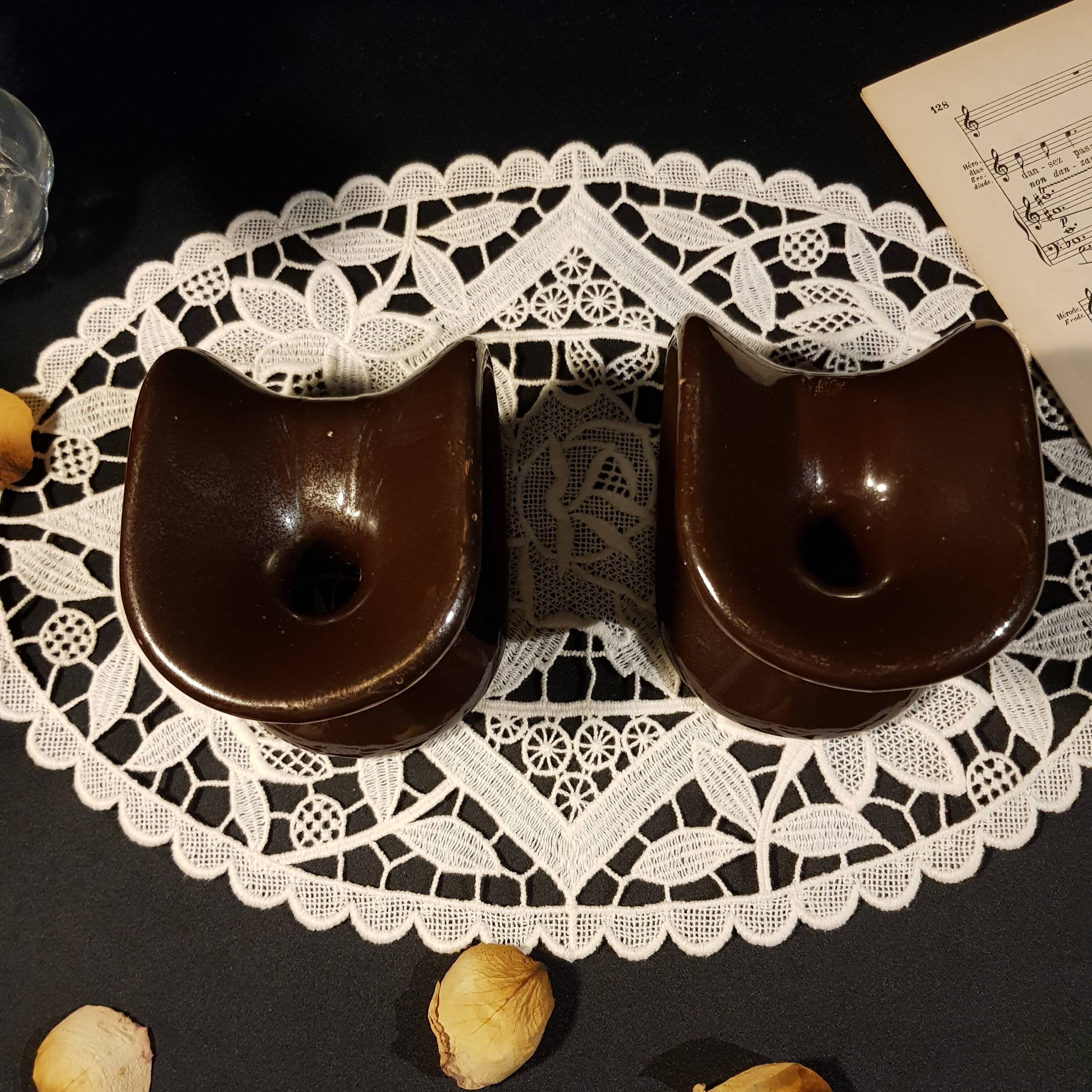 Duo of diverted candlesticks