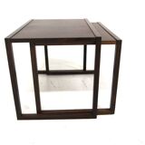 Scandinavian rosewood nesting tables, Sweden, 1960s