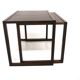 Scandinavian rosewood nesting tables, Sweden, 1960s