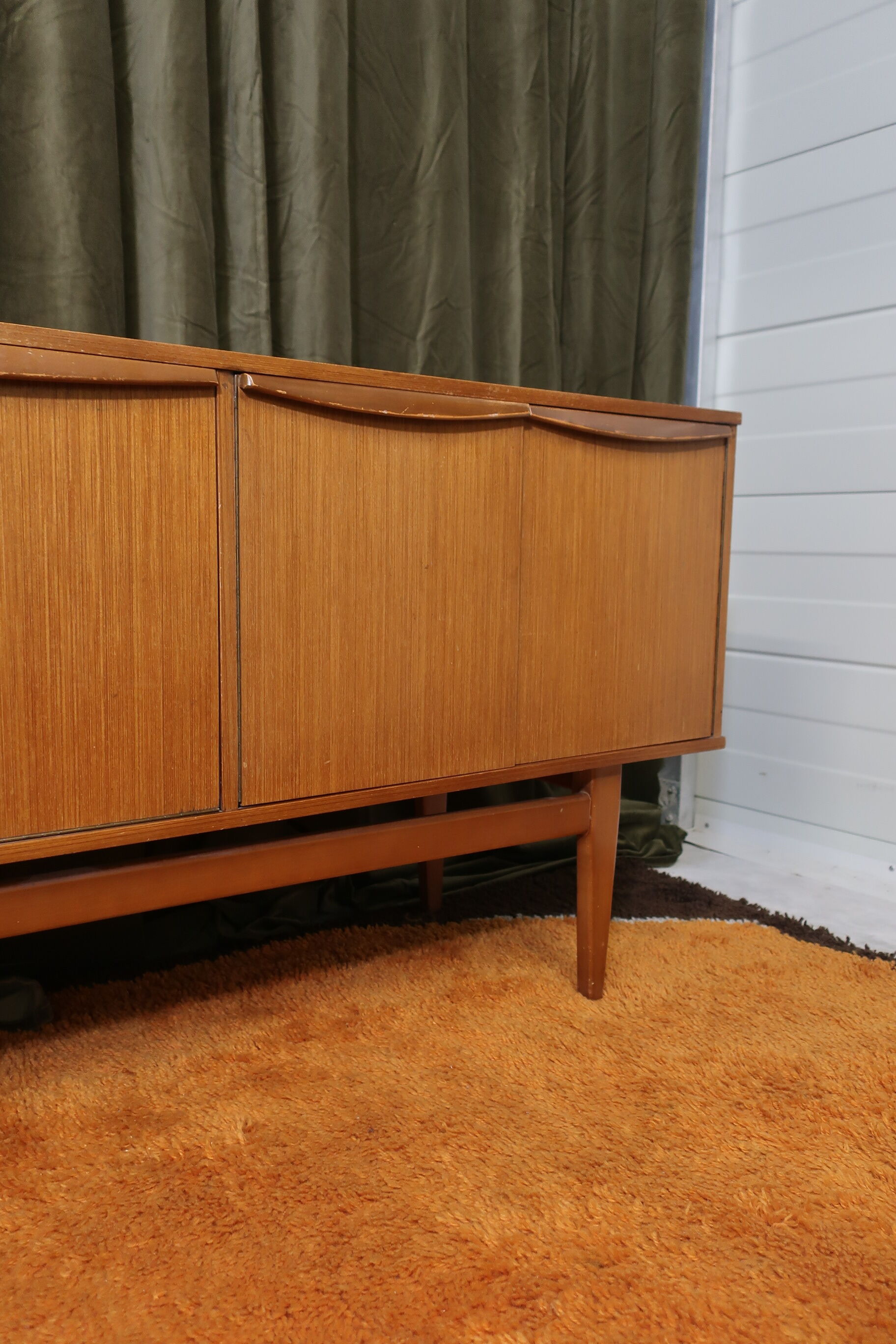 Clear teak sideboard from the 70s