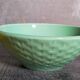 Seven vintage slip ceramic bowls