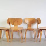 set x4 dining chairs Pastoe SB02