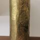 Umbrella holder sunflowers vintage copper and golden brass