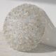 Wonderful Large Gold and Transparent Murano Glass Ceiling Light Flower by S