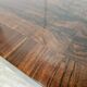 Art Decò dining table in walnut burl, 1940