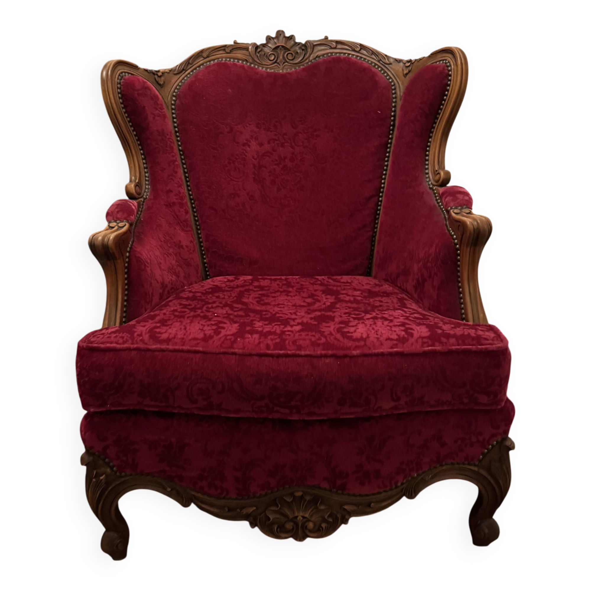 Louis XIV Vintage Antique Armchair
