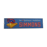 Simmons mattress light advertising sign