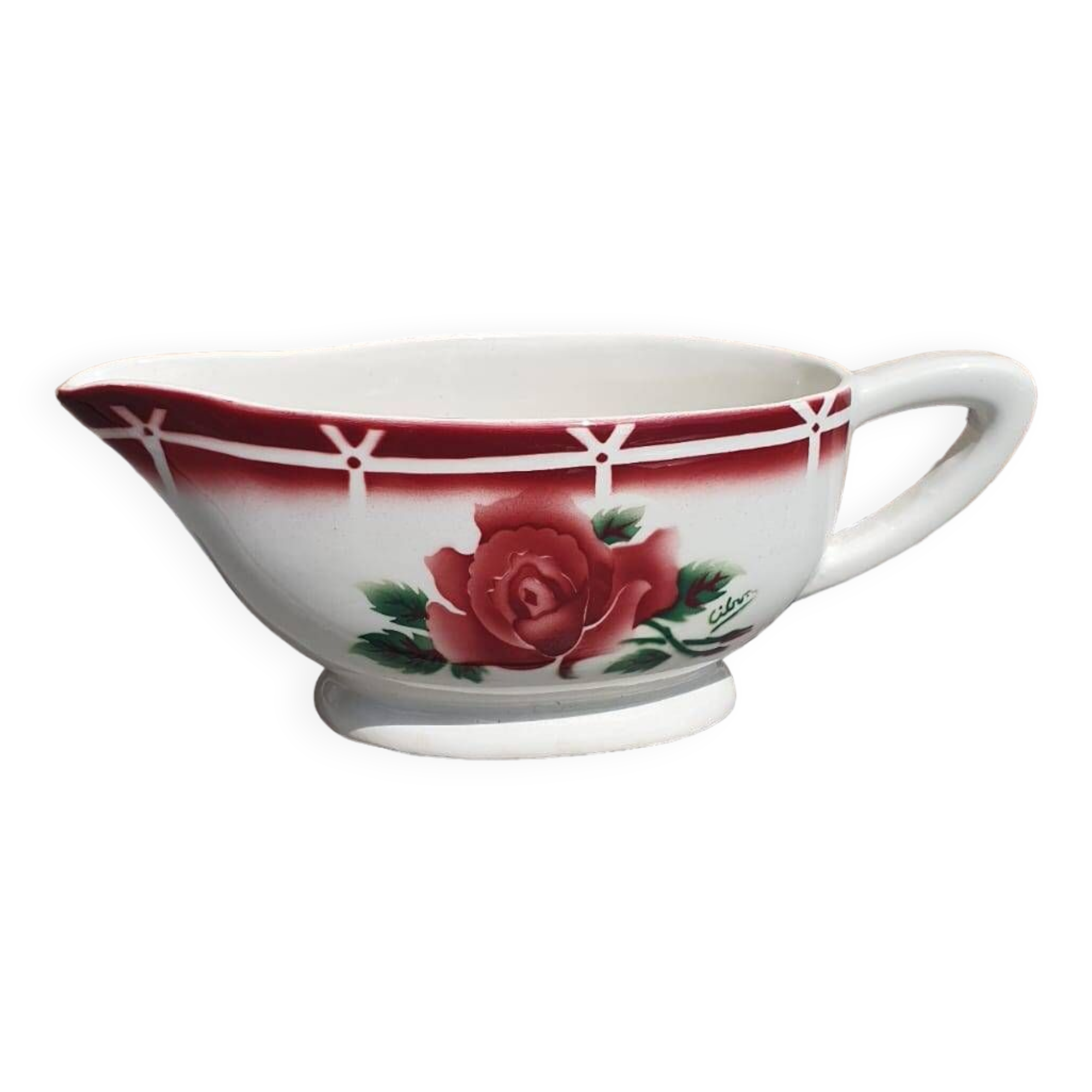 gravy boat Digoin Sarreguemines