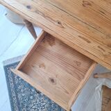 Bureau / Console / Table d'appoint de ferme style campagne en bois massif