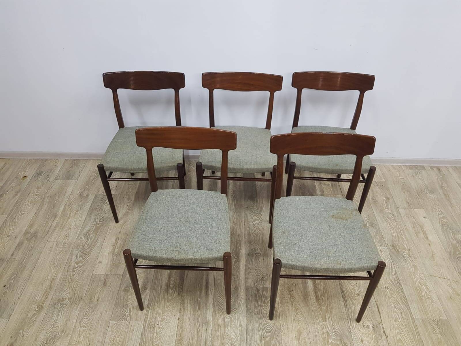 Set of chairs, Lubke/No.603/Mid-Century, 1950s/60s.