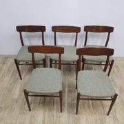 Set of chairs, Lubke/No.603/Mid-Century, 1950s/60s.