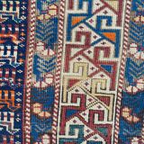 Tapis ancien caucasien chirwan du 19eme siècle 115x176cm