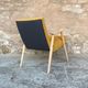 Vintage armchair in solid wood, 1950