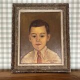 Framed portrait