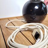 Vintage 1980 globe ball table lamp