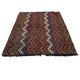 Vintage turkish kilim cushion cover , 98 x 80 cm