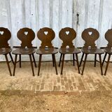 Set of 6 mountain chairs