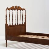Lit Chiavari classique italien en pin, 1/2