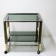 Vintage brass trolley, 1970s