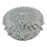 Molded glass ceiling light