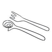 Salad servers