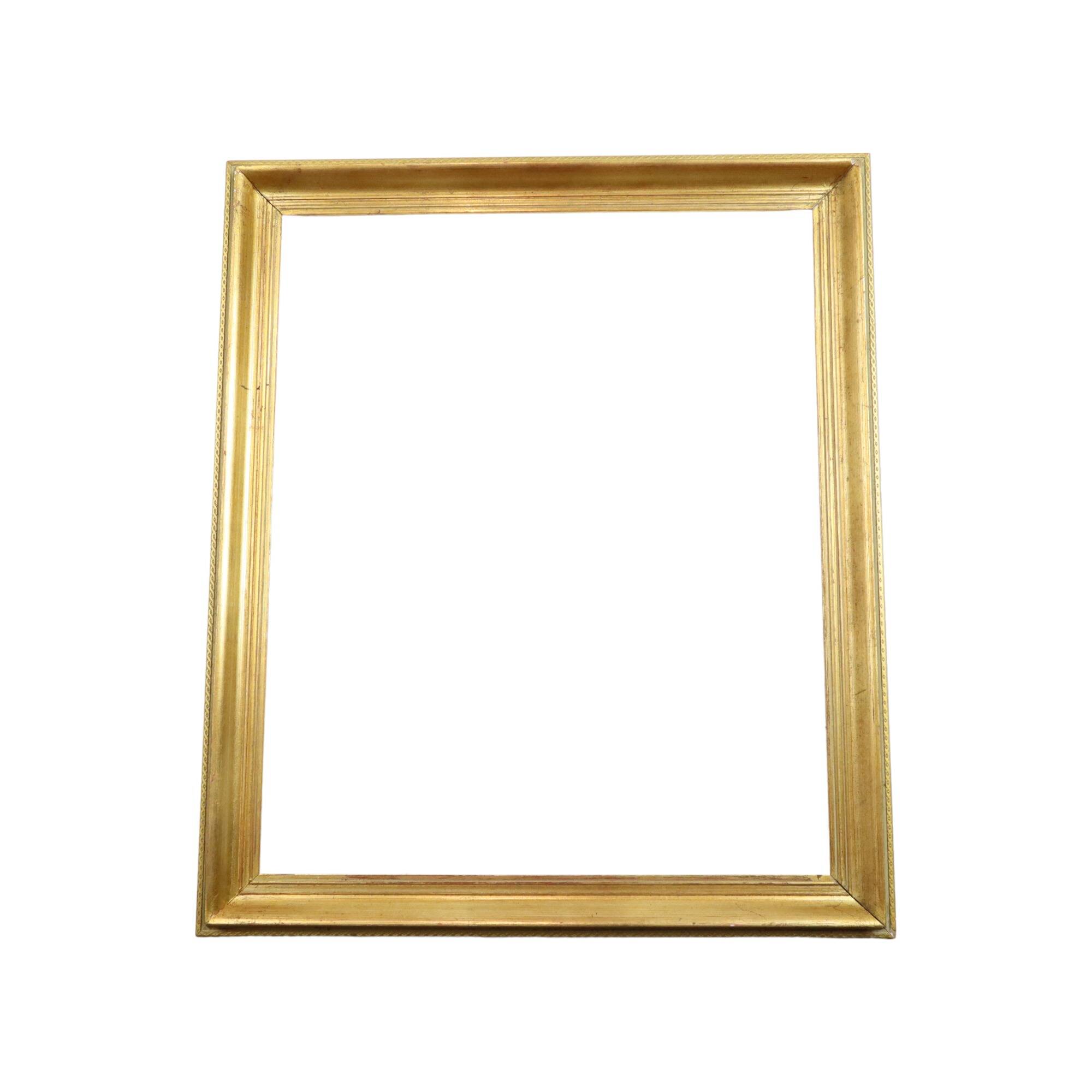 Cadre en bois doré élégant, cadre de peinture de style classique 61x52cm