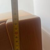 Elm bedside table in the Maison Regain style.