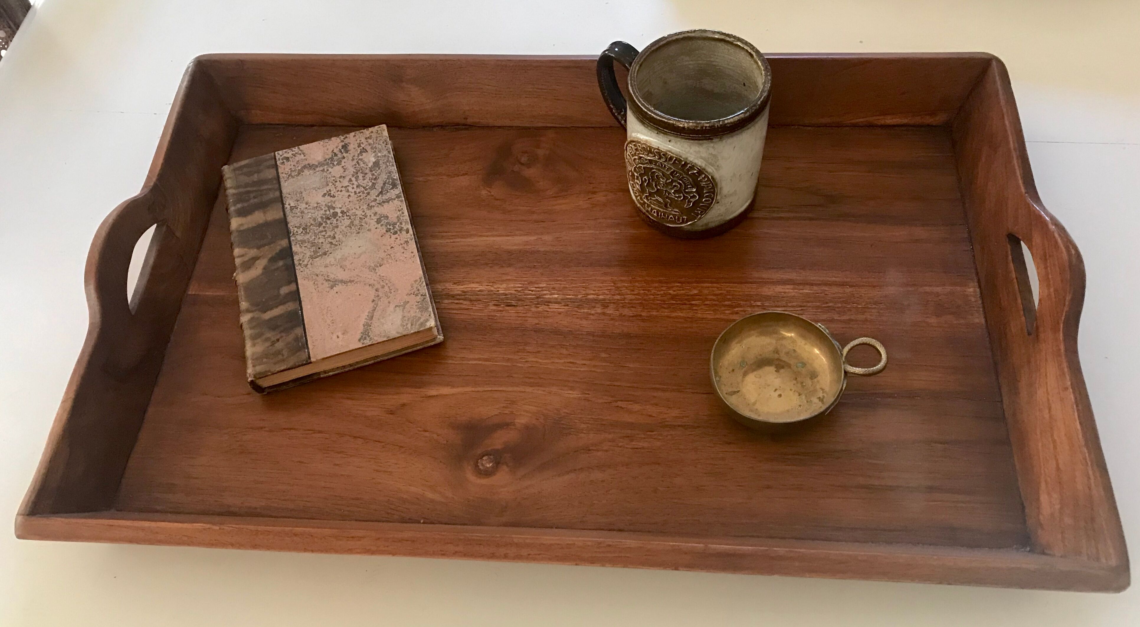 Vintage wooden tray