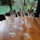 Crystal champagne flutes