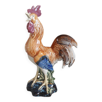 Coq vintage en céramique