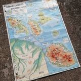 Old MDI map of the French overseas departments and territories - DOM-TOM